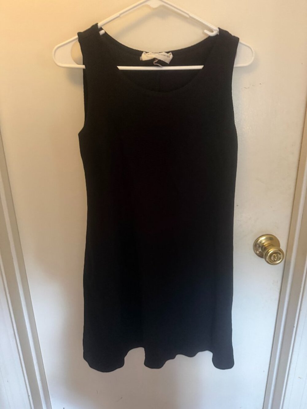 Casual Corner Black Tank Dress W L